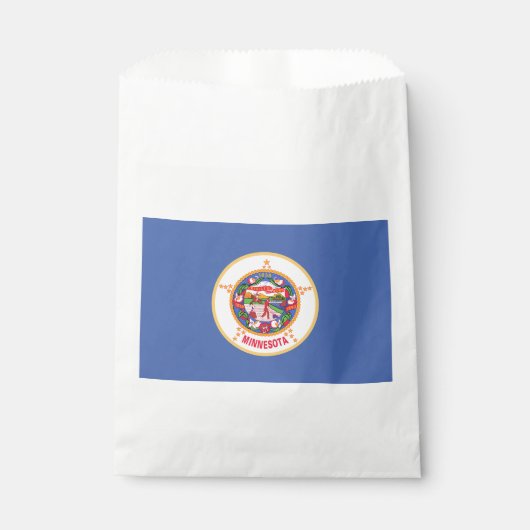 Sachets En Papier Drapeau de l'État du Minnesota (Devant)