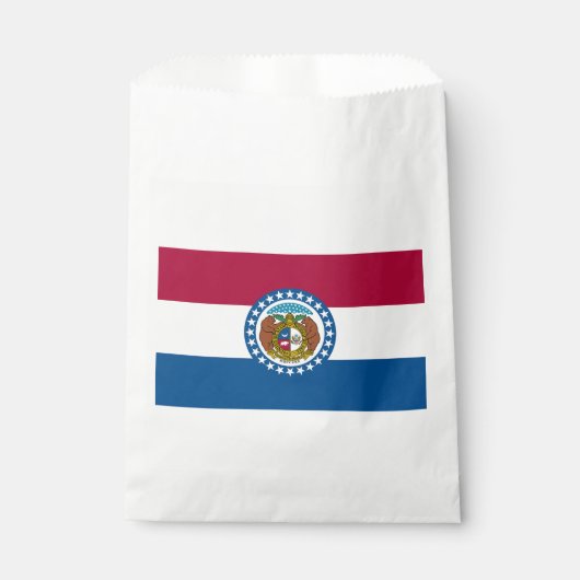 Sachets En Papier Drapeau de l'État du Missouri (Devant)