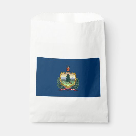 Sachets En Papier Drapeau de l'État du Vermont (Devant)