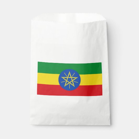 Sachets En Papier Drapeau de l'Éthiopie (Devant)