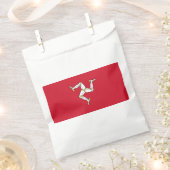 Sachets En Papier Drapeau de l'île de Man (Coupé)