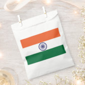 Sachets En Papier Drapeau de l'Inde (Coupé)