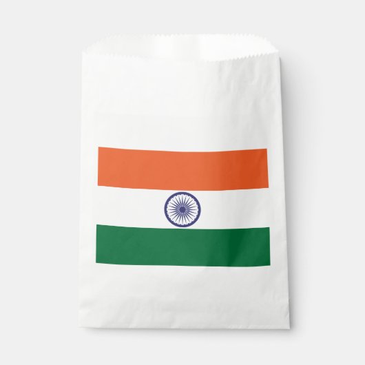 Sachets En Papier Drapeau de l'Inde (Devant)