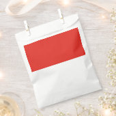 Sachets En Papier Drapeau de l'Indonésie (Coupé)