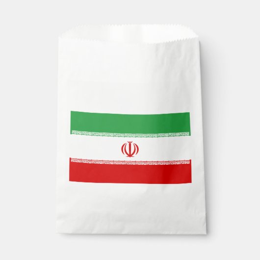 Sachets En Papier Drapeau de l'Iran (Devant)