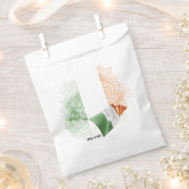 Sachets En Papier Drapeau de l'Irlande (Coupé)