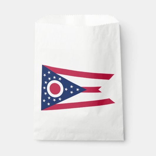 Sachets En Papier Drapeau de l'Ohio (Devant)