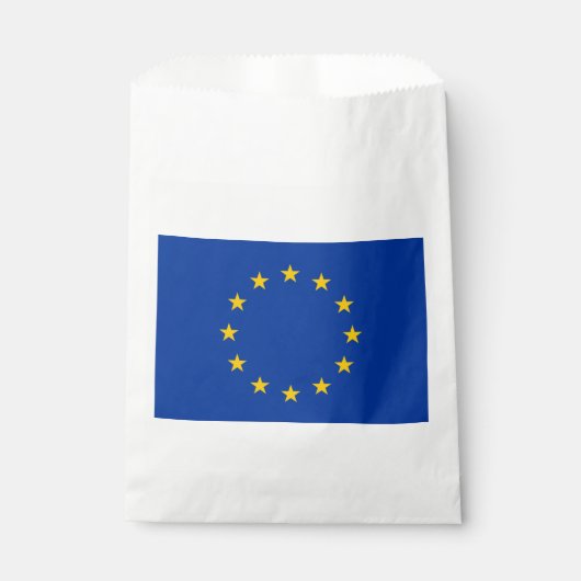 Sachets En Papier Drapeau de l'Union européenne (Devant)