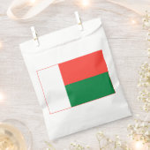 Sachets En Papier Drapeau de Madagascar (Coupé)