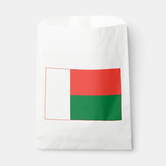 Sachets En Papier Drapeau de Madagascar (Devant)