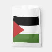 Sachets En Papier Drapeau de Palestine (Devant)