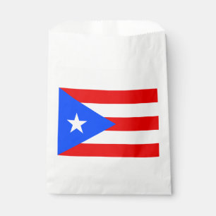 Sachets En Papier Drapeau de Porto Rico