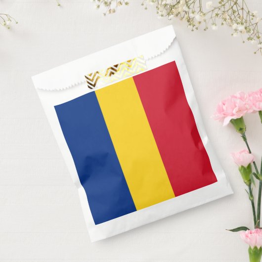 Sachets En Papier Drapeau de Roumanie (Scellé)