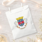 Sachets En Papier Drapeau de Saint-Barthélemy (Coupé)