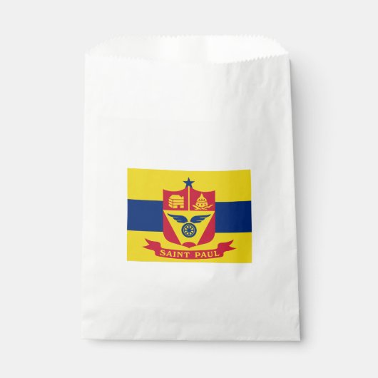 Sachets En Papier Drapeau de Saint Paul (Minnesota) (Devant)