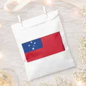 Sachets En Papier Drapeau de Samoa (Coupé)