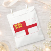 Sachets En Papier Drapeau de Sercq (Coupé)