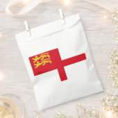 Sachets En Papier Drapeau de Sercq (Coupé)