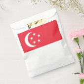 Sachets En Papier Drapeau de Singapour (Scellé)