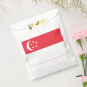 Sachets En Papier Drapeau de Singapour (Scellé)