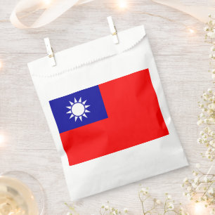 Sachets En Papier Drapeau de Taïwan : République de Chine, Taipei ch