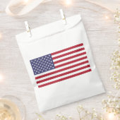 Sachets En Papier Drapeau des États-Unis (Coupé)