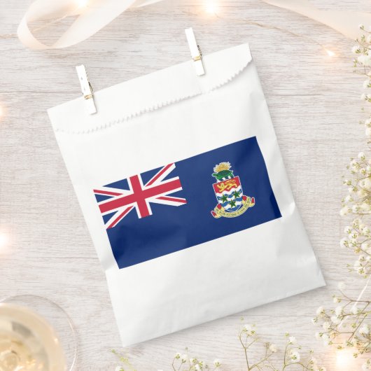 Sachets En Papier Drapeau des îles Caïmans (Coupé)