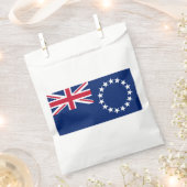 Sachets En Papier Drapeau des Îles Cook (Coupé)