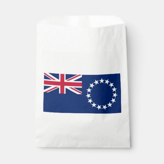 Sachets En Papier Drapeau des Îles Cook (Devant)