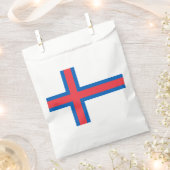 Sachets En Papier Drapeau des îles Féroé (Coupé)