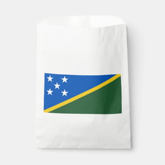 Sachets En Papier Drapeau des Îles Salomon (Devant)