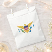 Sachets En Papier Drapeau des îles Vierges américaines (Coupé)