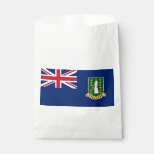 Sachets En Papier Drapeau des îles Vierges britanniques