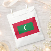 Sachets En Papier Drapeau des Maldives (Coupé)