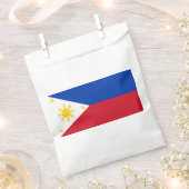 Sachets En Papier Drapeau des Philippines (Coupé)
