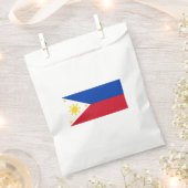 Sachets En Papier Drapeau des Philippines (Coupé)