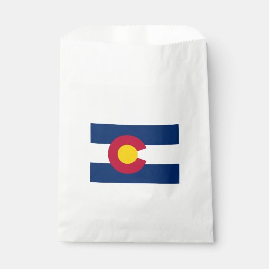 Sachets En Papier Drapeau d'Etat du Colorado (Devant)