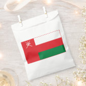Sachets En Papier Drapeau d'Oman (Coupé)