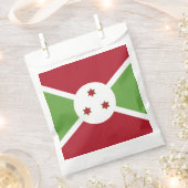 Sachets En Papier Drapeau du Burundi (Coupé)