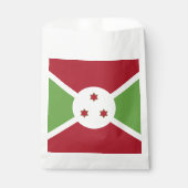 Sachets En Papier Drapeau du Burundi (Devant)