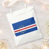 Sachets En Papier Drapeau du Cap-Vert (Coupé)