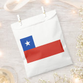 Sachets En Papier Drapeau du Chili (Coupé)