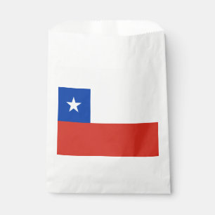 Sachets En Papier Drapeau du Chili