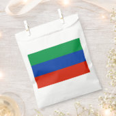 Sachets En Papier Drapeau du Daghestan (Coupé)