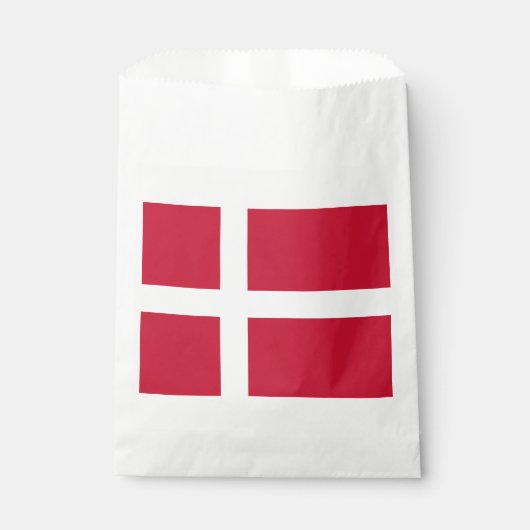Sachets En Papier Drapeau du Danemark (Devant)
