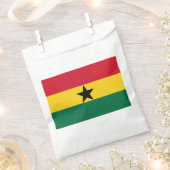 Sachets En Papier Drapeau du Ghana (Coupé)
