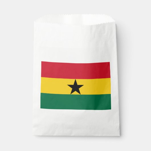 Sachets En Papier Drapeau du Ghana (Devant)