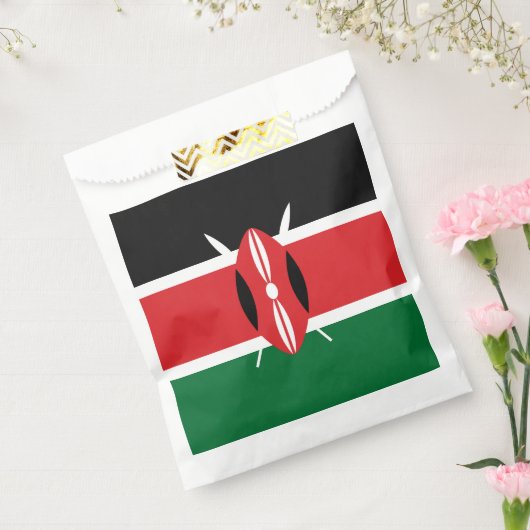 Sachets En Papier Drapeau du Kenya (Scellé)