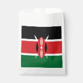 Sachets En Papier Drapeau du Kenya (Devant)