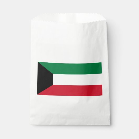 Sachets En Papier Drapeau du Koweït (Devant)